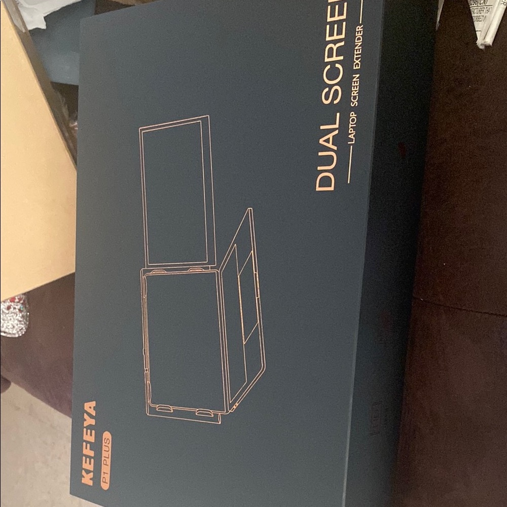 Dual Screen Laptop Extender - Black